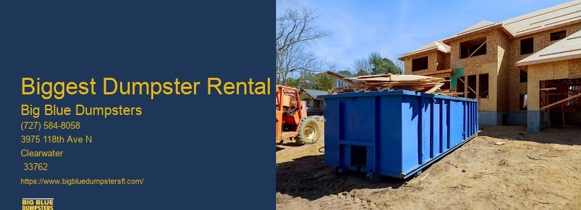 Big Dumpster Rental Orlando